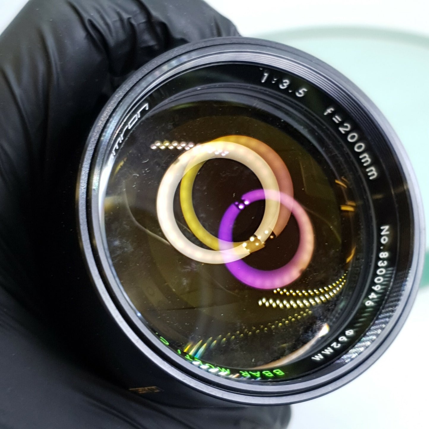 Tamron Lens for Olympus OM Mount 1:3.5 f=200mm Used see details #6805