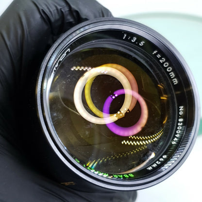 Tamron Lens for Olympus OM Mount 1:3.5 f=200mm Used see details #6805