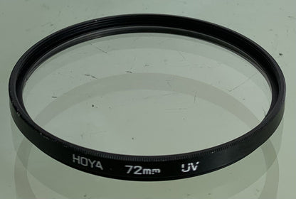 Hoya UV Filter 72mm For Camera Lens+Clean+Good Condition-5950