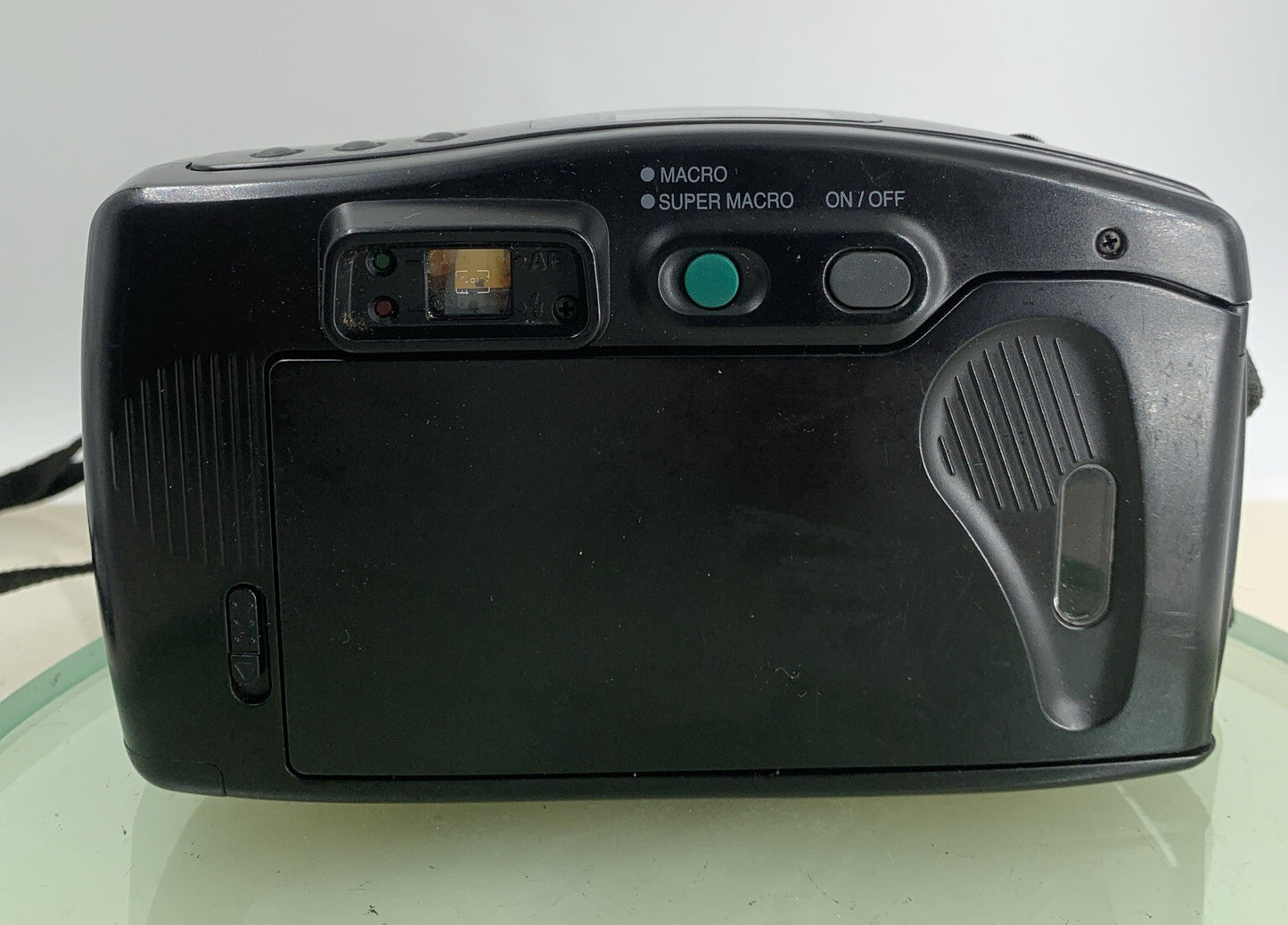 Samsung AF Zoom 1050 38-105mm Film Point And Shoot Camera Black Tested - 4055