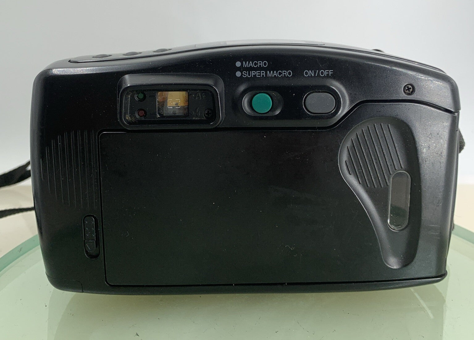 Samsung AF Zoom 1050 38-105mm Film Point And Shoot Camera Black Tested - 4055