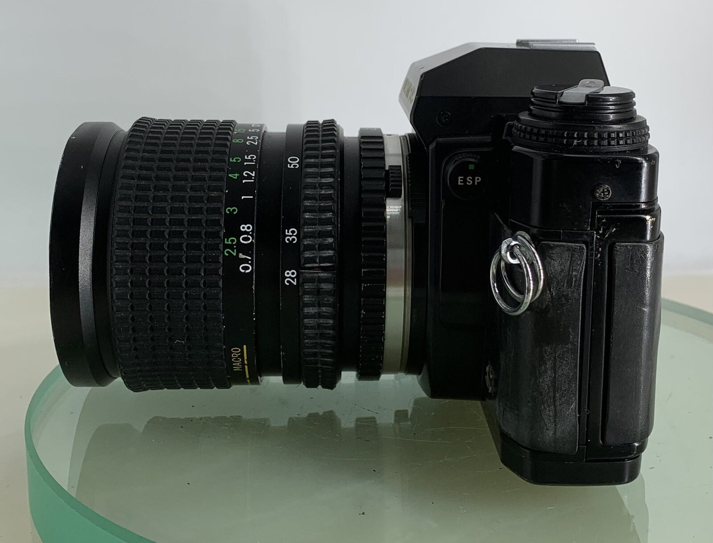 Vintage Olympus OM40 DX Program 35mm Film SLR Camera w/26 - 70mm Cosina Lens#4966