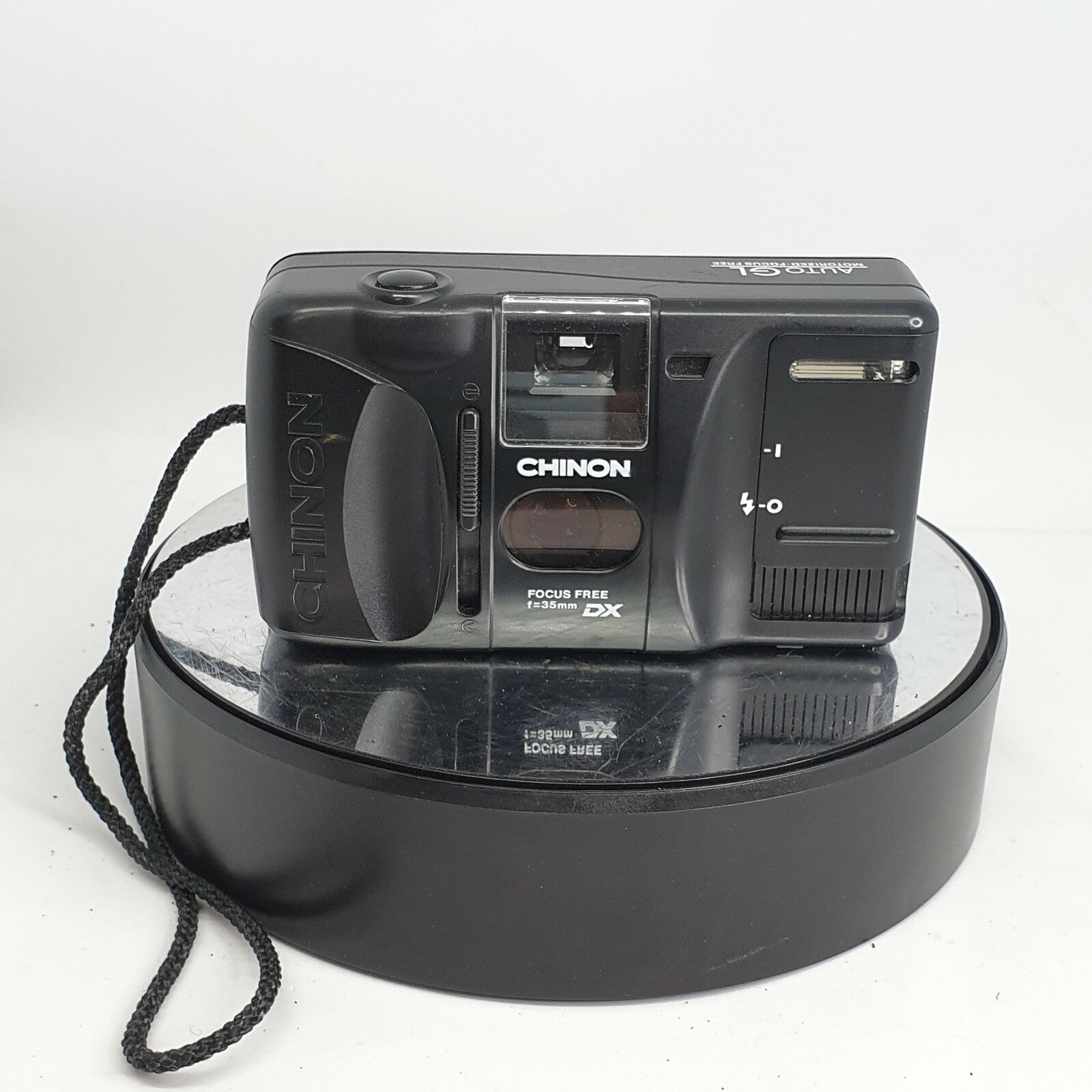 [Excellent+++] Chinon Auto GL Point & Shoot Film Camera w/ Case - great - #6881