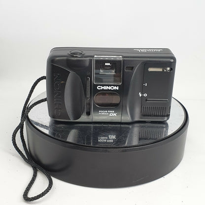 [Excellent+++] Chinon Auto GL Point & Shoot Film Camera w/ Case - great - #6881