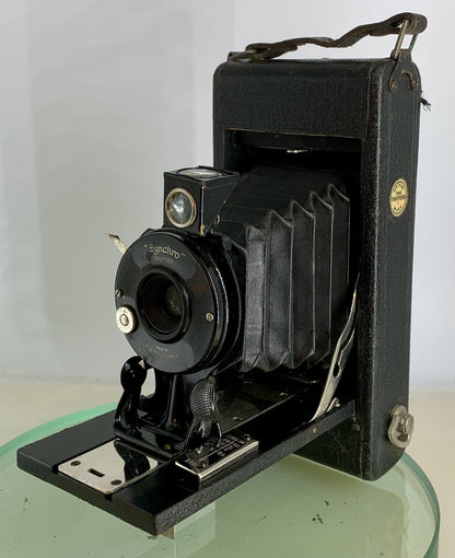 Vintage Synchro Shutter Folding Camera Made In England - 1955