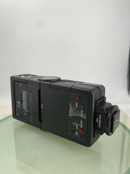Cobra 440AF Shoe Mount Flash For CANON EOS FILM CAMERA BLACK TESTED - 4841