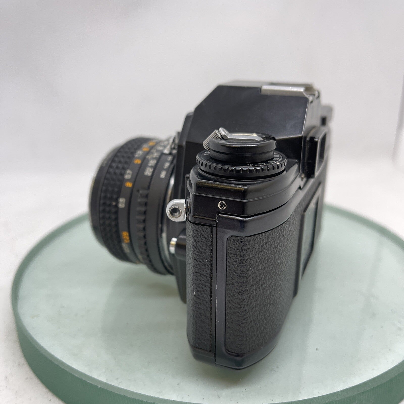 Nikon EM SLR 35mm Film Camera + 28mm 1:2.8 Lens (SUNACTION AUTO) TESTED 166