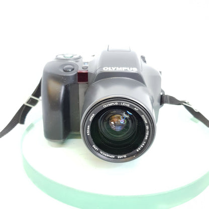 OLYMPUS IS-100 35MM FILM BRIDGE CAMERA~28-110MM - Cased/Great Condition #9051