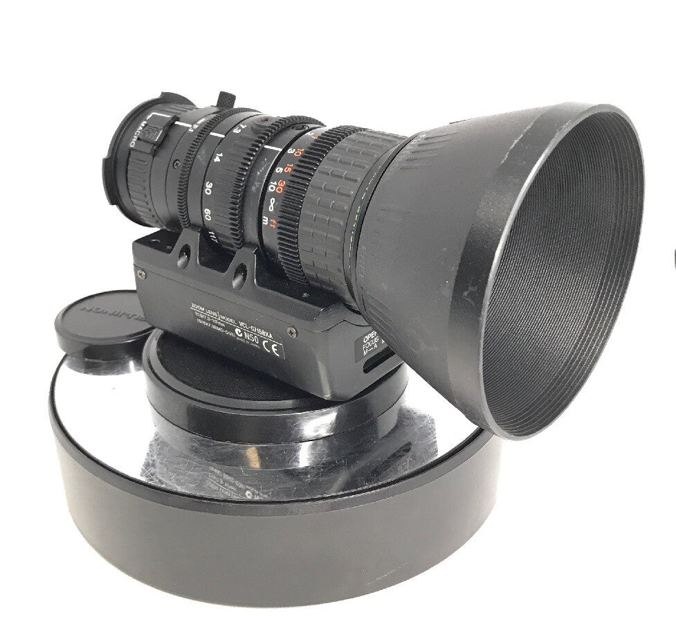 VCL-0716BXA Fujinon Zoom Lens for Sony DXC-390, 990, 9000 7.3-117mm 1:1.9 #TG110