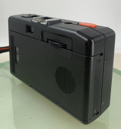 VINTAGE HANIMEX 35HS 35MM POINT AND SHOOT CAMERA BLACK FUNCTIONAL TESTED - 6556