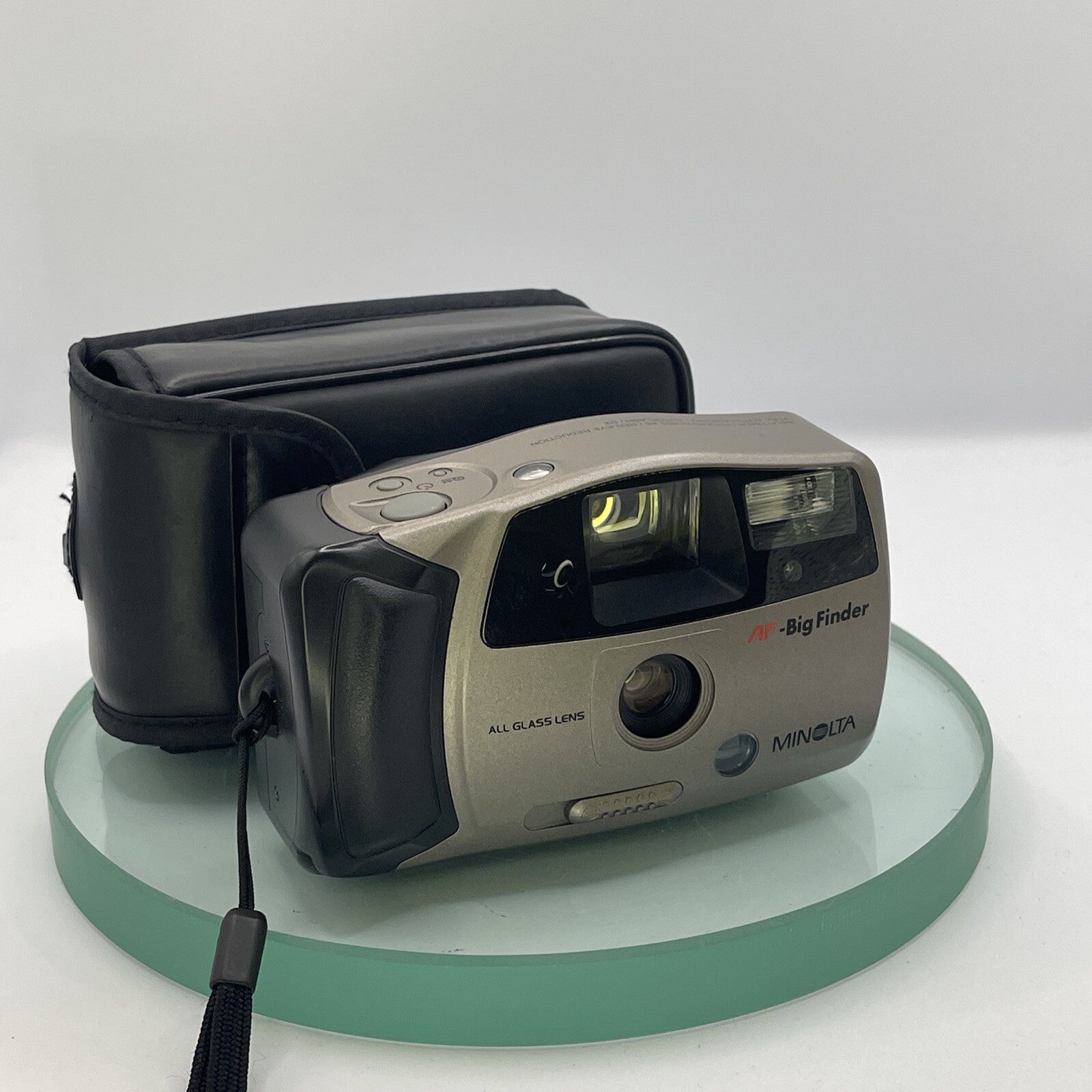 Minolta AF Big Finder Compact Point and Shoot 35mm Film Camera with Soft Case9320