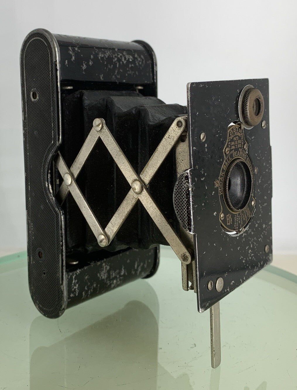 Vintage Eastman Kodak No A-127 FILM Vest Pocket Folding Camera TESTED  With Case8