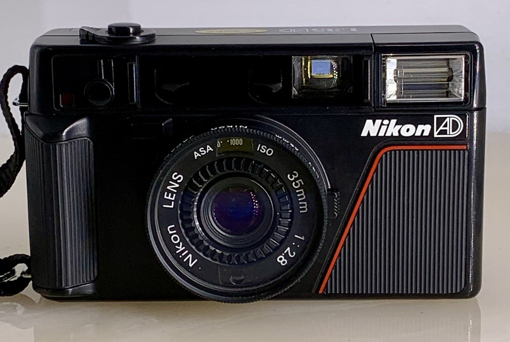 Nikon L35 AD 35mm Film Point & Shoot Compact Camera  35/2.8 Lens (ASA1000) #991