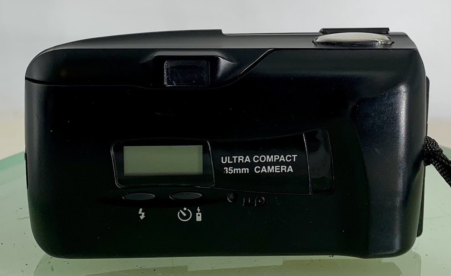 Olympus MJU II 35mm ALL WEATHER FILM CAMERA BLACK WITH COVER TESTED -  #3604