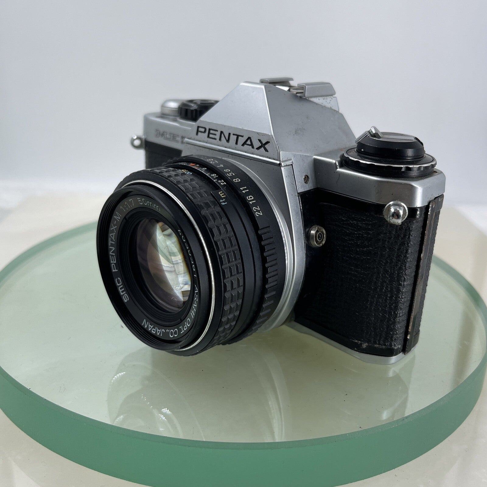Pentax ME Super 35mm SLR Film camera + Pentax-M  50mm f1.7 LENS  - TESTED  5972