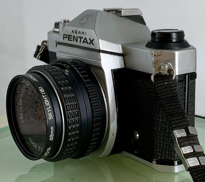 Pentax K1000 35mm SLR Film Camera+SMC Pentax-M 50mm F2 Lens TESTED METER WORK2106