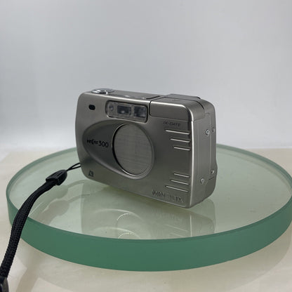 Rare Minolta Vectis 300, Stainless Steel APS Film Camera Case Tested #3742