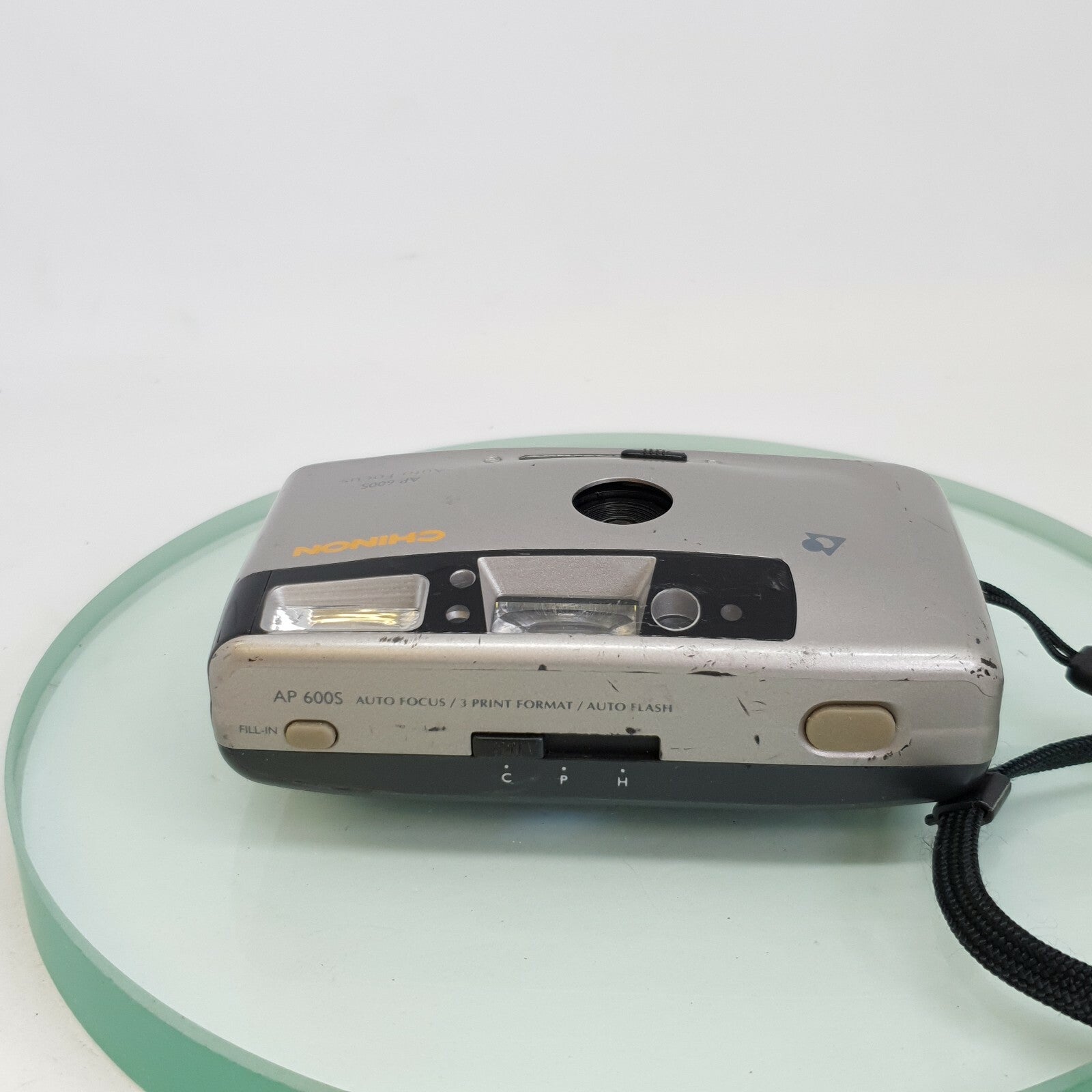 Chinon 35mm Compact Camera AP 600S AF Case Great Condition APS FILM#8684