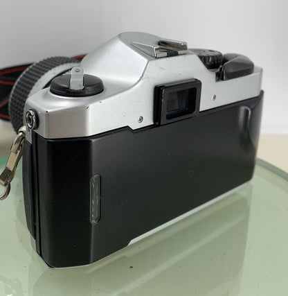 PENTAX COSINA C1S SILVER VINTAGE POINT AND SHOOT FILM CAMERA TESTED - 2034