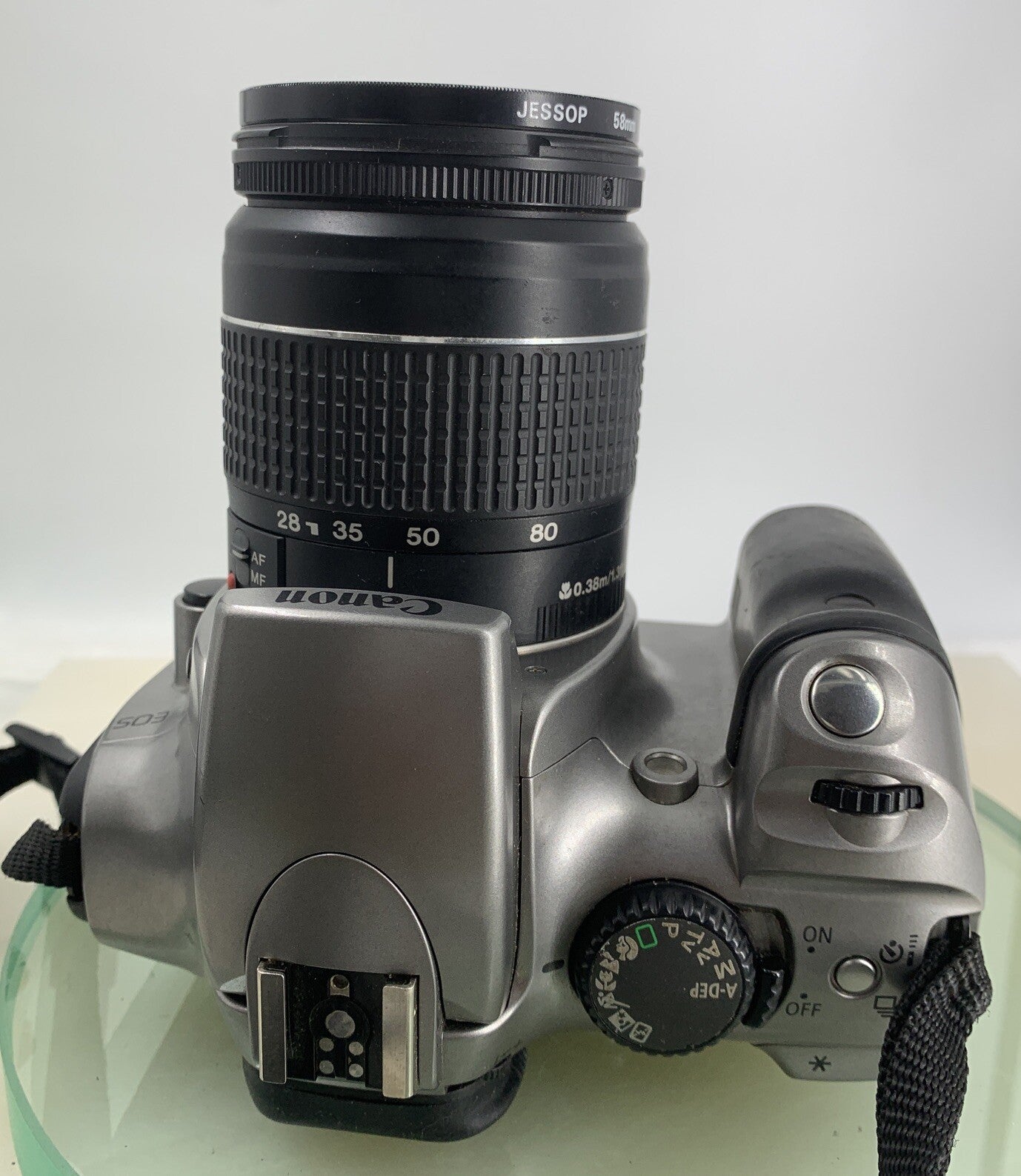 Canon EOS 300D COMPACT DIGITAL SLR CAMERA GREY WITH 1 GB CARD + BAG TESTED-1049