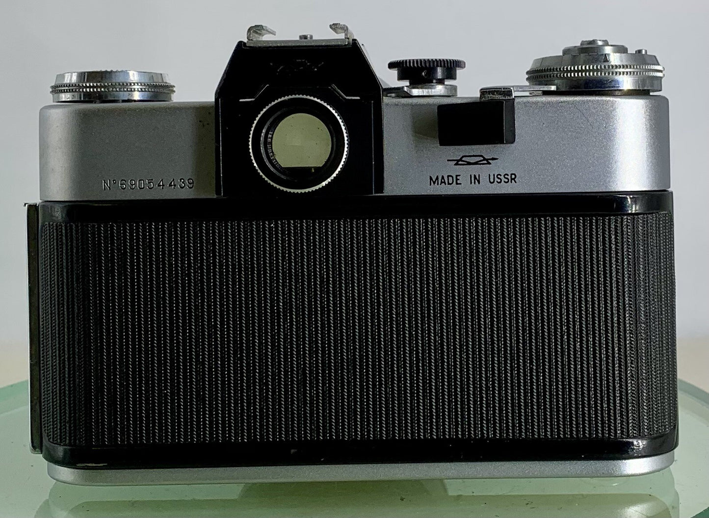 Vintage Zenit - B SLR Camera + HELIOS-44-2  2/58 Lens + SILVER + TESTED - 1734