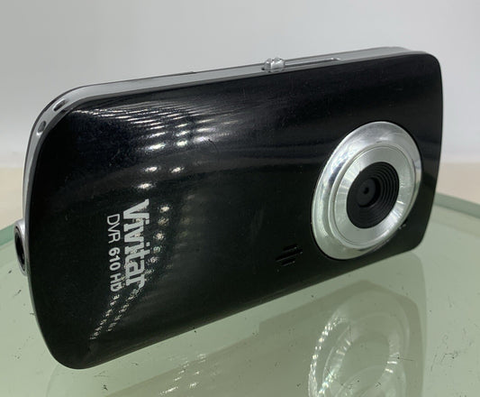 Vivitar TWIST 610HD DVR VIDEO CAMCORDER TWIST AND SHOOT BLACK TESTED - 6270