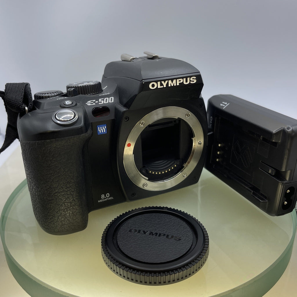 Olympus E500 Camera 8.0 Megapixel Digital SLR Camera Body only+Batt+Charger#7660