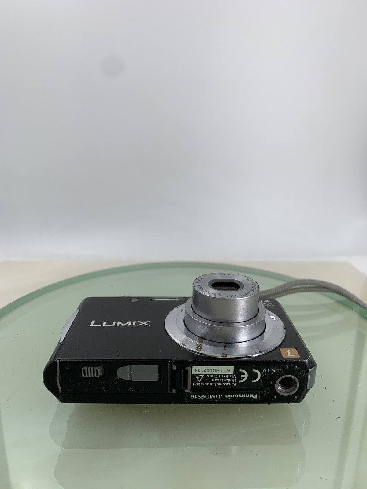 Panasonic LUMIX DMC-FS16 14MP Digital Camera+WIRE+CHARGER+COVER TESTED - 1757