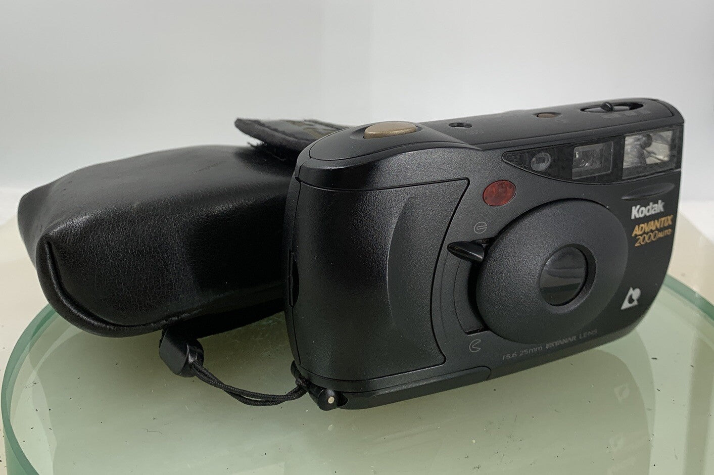 Kodak Advantix 2000 AUTO FILM CAMERA BLACK WITH CASE - TESTED - 8920