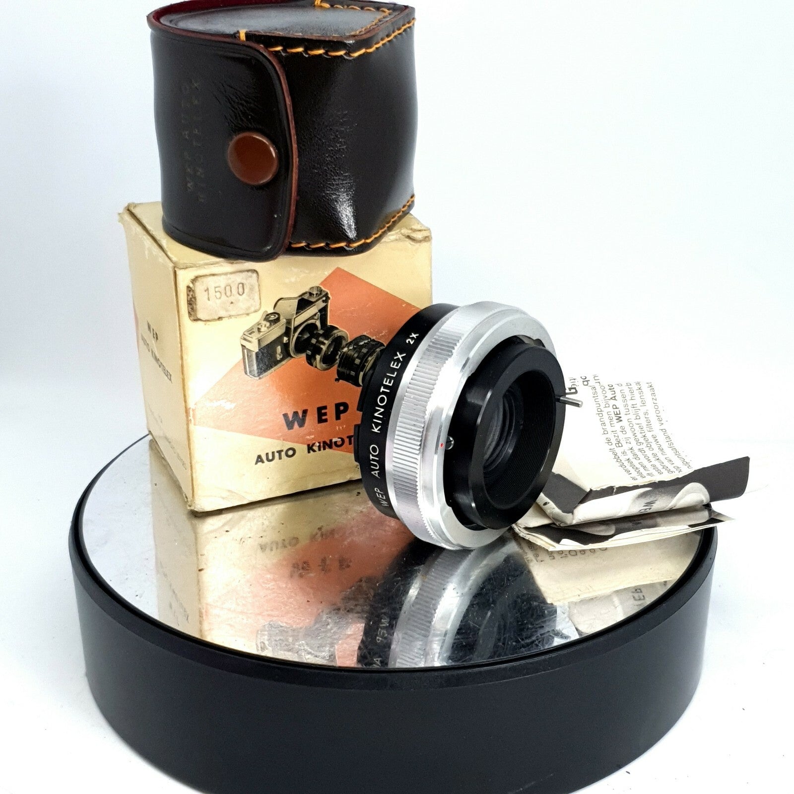 Wep Auto Kinotelex Extender 2x/Doubler Teleconverter Tele Lens (Canon Fd)#T570