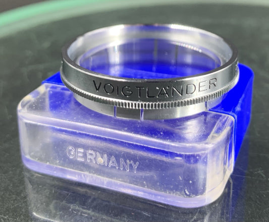Vintage Voigtlander Focar 2 32mm AR 304/32 Push on Filter+Case #1500