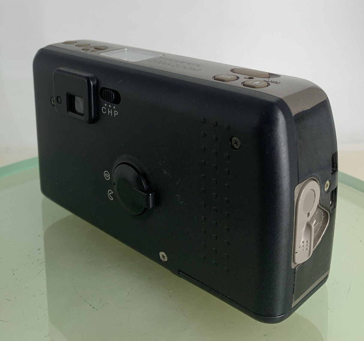 FujiFilm Fotonex 200ix Zoom POINT AND SHOOT FILM CAMERA SILVER TESTED - 8426