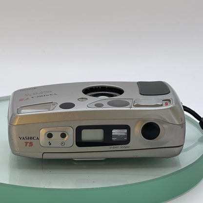 Yashica T5 Carl Zeiss T* Tessar 35mm f/3.5 Kyocera Compact Film Camera TESTED3684