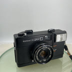KONICA C35 EF-P VINTAGE 35mm FILM CAMERA MANUAL WIND HEXANON 38mm F4 LENS 4518