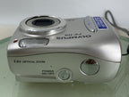 OLYMPUS FE-115 5.0 MP DIGITAL CAMERA SILVER NO CHARGER NO CARD TESTED - 2557