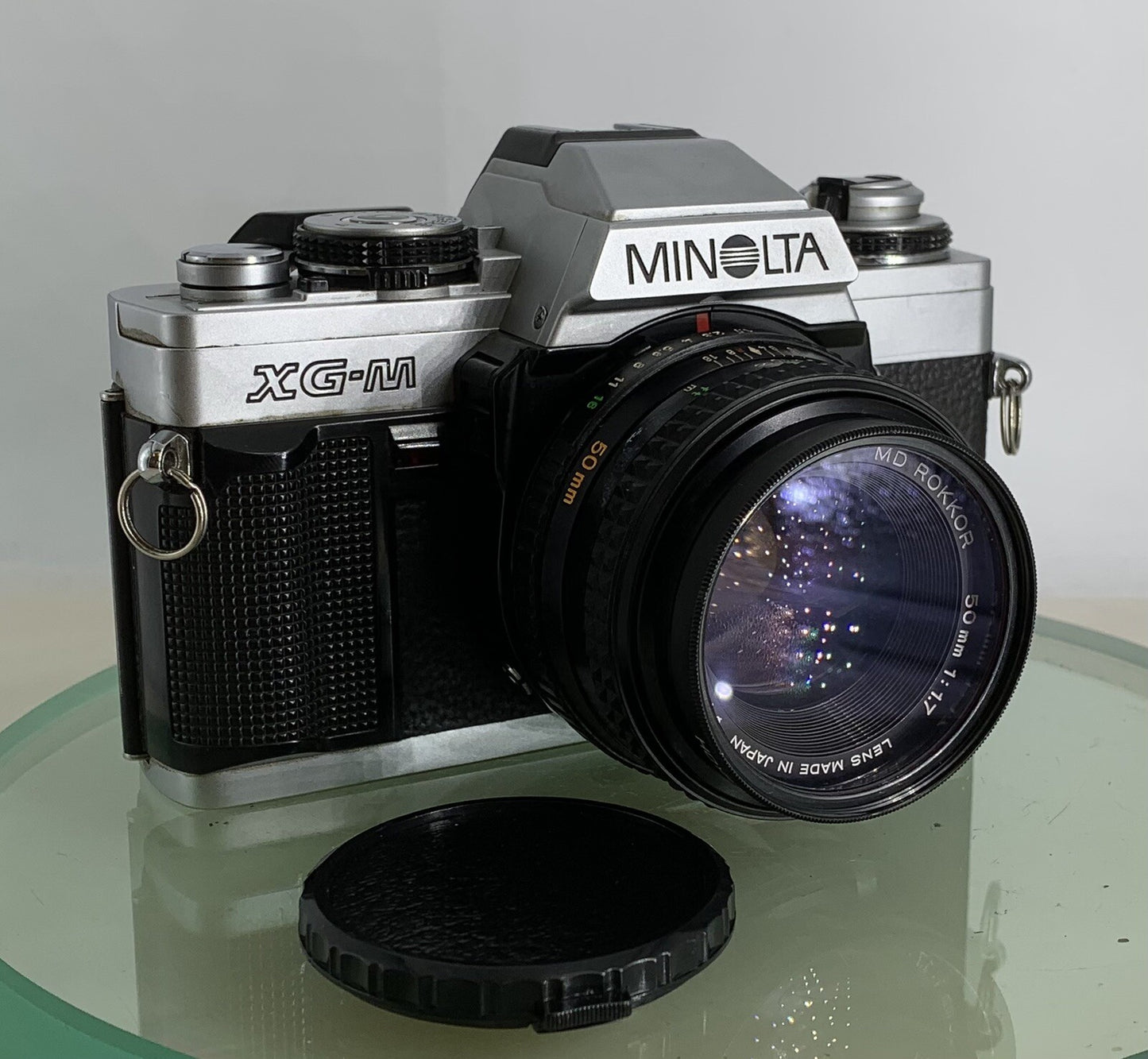 Minolta XG-M 35mm SLR Film Manual Camera with Minolta 50mm F/1.7 MD Lens   #2840