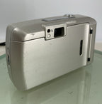 Olympus Trip 500 35mm Film Point and Shoot Camera NO BATTERY Silver TESTED - 3254