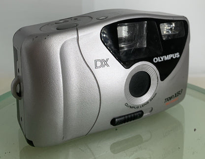 Olympus Trip XB3 Big Finder 35mm Film Point and Shoot Camera SILVER TESTED - 6020