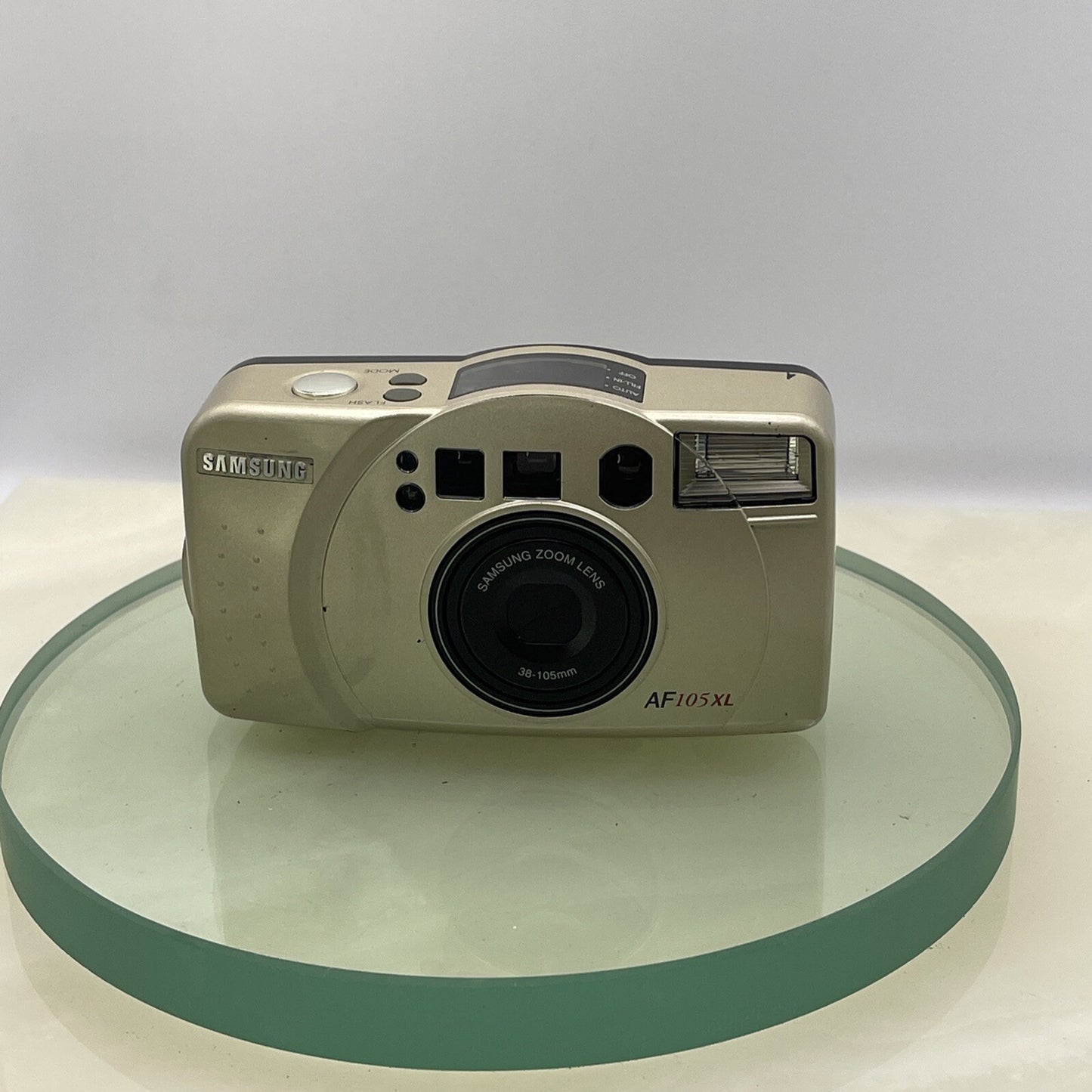 Samsung AF 105XL 35mm Film Camera Lens 38-105mm Zoom -Compact Camera Working#3182