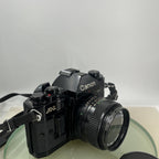 BEAUTIFUL Canon A-1 35mm SLR Camera Body+ FD 28mm f/2.8 Olympic FULLY WORKING3724