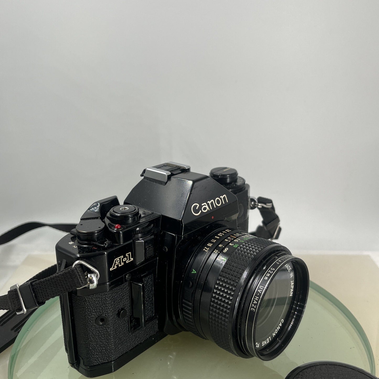 BEAUTIFUL Canon A-1 35mm SLR Camera Body+ FD 28mm f/2.8 Olympic FULLY WORKING3724