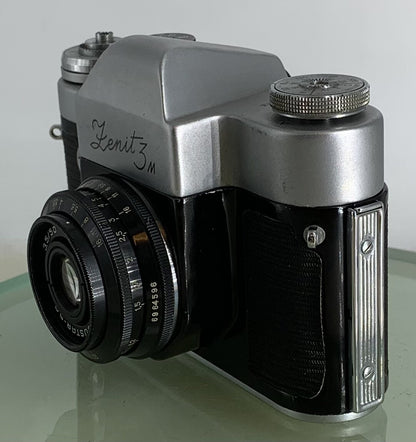 USSR Vintage Film Rangefinder Camera ZENITH 3M & INDUSTAR 50 F/3.5. M39 Mount1526
