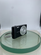 Sony Cyber-shot DSC-W810 Digital Camera BLACK+WIRE+CHARGER+COVER TESTED - 5851