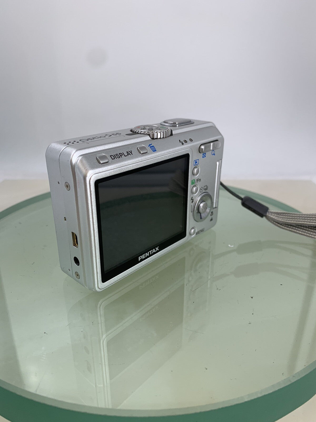 Pentax Optio S55 5.0MP Compact Digital Camera SILVER NO CARD TESTED - 8144