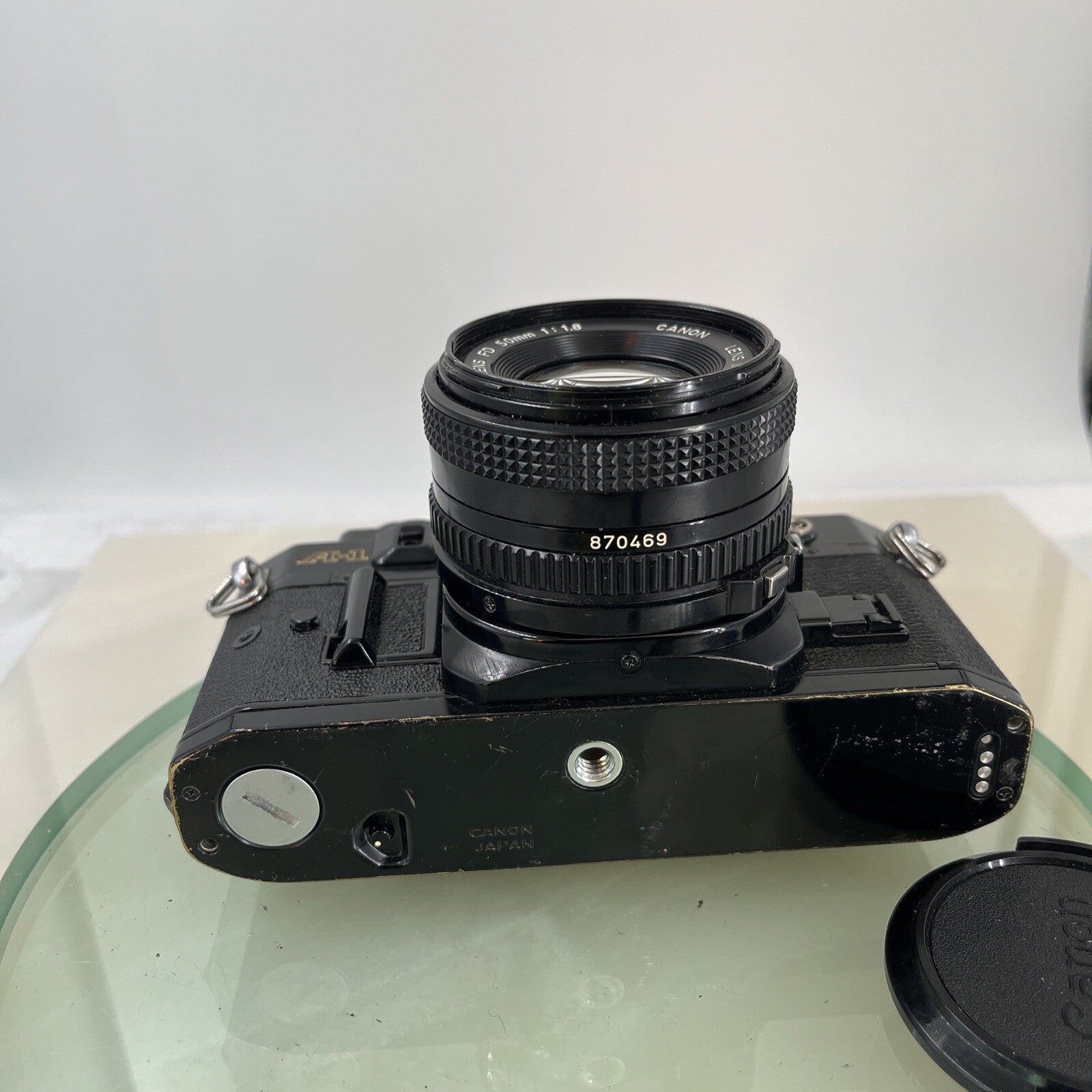 BEAUTIFUL Canon A-1 35mm SLR Camera Body+ FD 50mm f/1.8 FULLY WORKING #7445