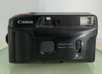 Canon Snappy EZ 35mm Film Point and Shoot Camera BLACK NO BATTERY - TESTED - 6221