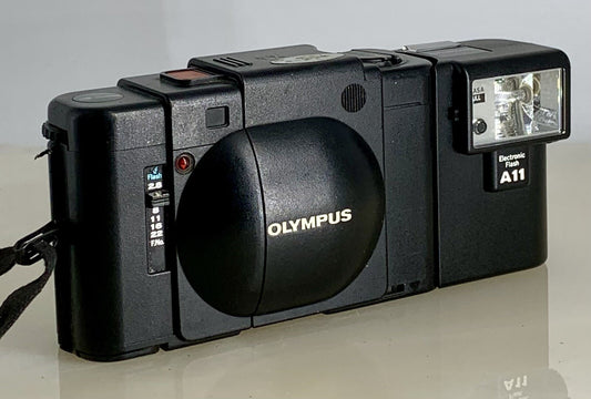 TESTED + OUTSTANDING + Olympus XA 35mm Compact Rangefinder Film Camera+ A11#630