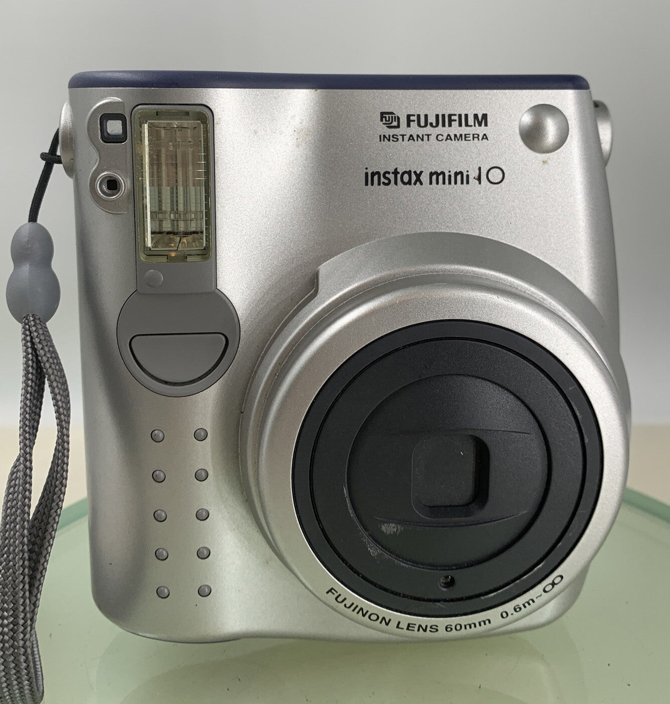 Fujifilm Instax Mini 10 Instant Photo Camera - SILVER - TESTED - 9771