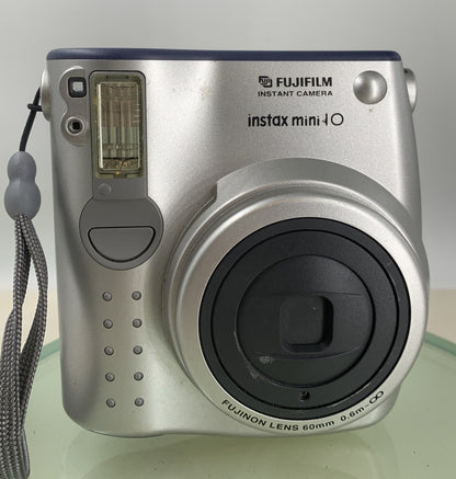 Fujifilm Instax Mini 10 Instant Photo Camera - SILVER - TESTED - 9771