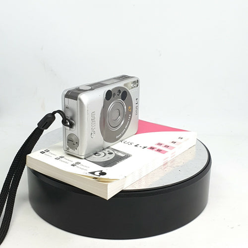 Canon IXUS L1 APS compact film camera in silver,Boxed case,FULLY TESTED#9241